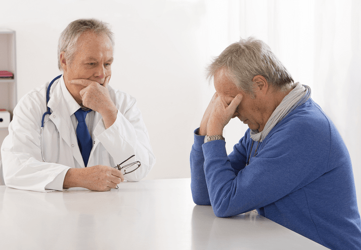 Cita médica para prostatite aguda